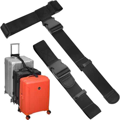 2 Pack Luggage Connector Straps