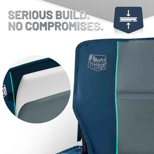 2 Pack Oversized Folding Camping Chair for Adults (2 Count)