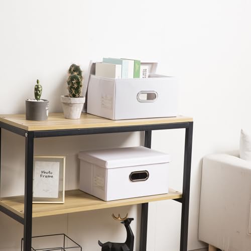 Collapsible Storage Box with Lid [3