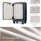 Checked Top Opening Suitcase