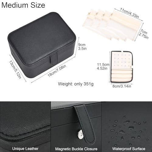 2 Layer Portable Jewelry Box