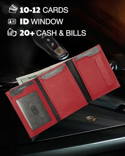 Jenoss Smart AirTag Wallet for Men & Women