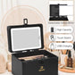 Travel Small Makeup Bag With LED Mirror in 3