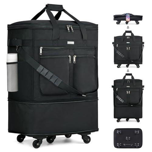 Expandable Luggage Bags for Travel Collapsible Suitcase with Wheels