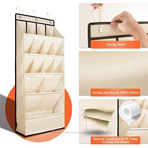 1 Pack Over the Door Shoe Organizers