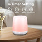 White Noise Sound Machine for Sleep Portable Sound Machine with 30 Soothing Sounds 12 Night Light Colors 4 Timer Sleep Machine for Baby Adults
