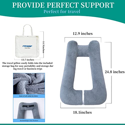 Travel Pillow Upgraded Version of Aircraft Travel Neck Pillow