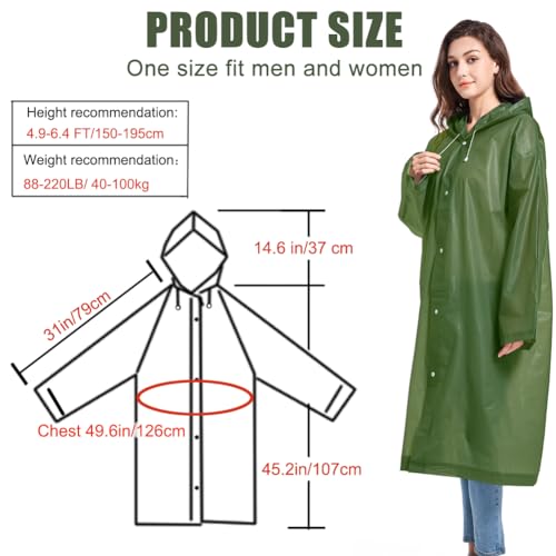Rain Coats 2 Pack (2 Count)
