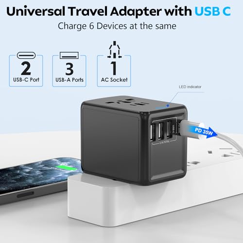 35W PD Universal Travel Adapter