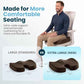 Extra Large Gel & Memory Foam Seat Cushion