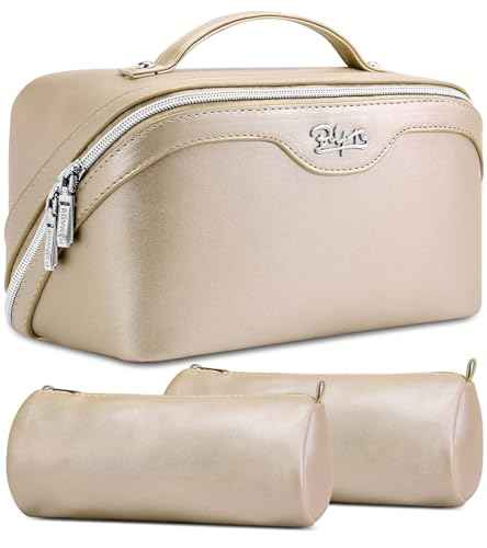 Travel Makeup Bag Organizer Cosmetic Bag (3 Count)