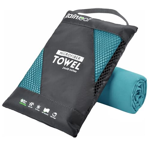 Microfiber Towel Quick Dry Camping & Travel & Gym Towel. Compact