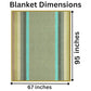 Alpaca Wool Throw Blanket