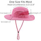 Women's UPF 50+ Safari Sun Hat Breathable UV Protection Fishing Hat