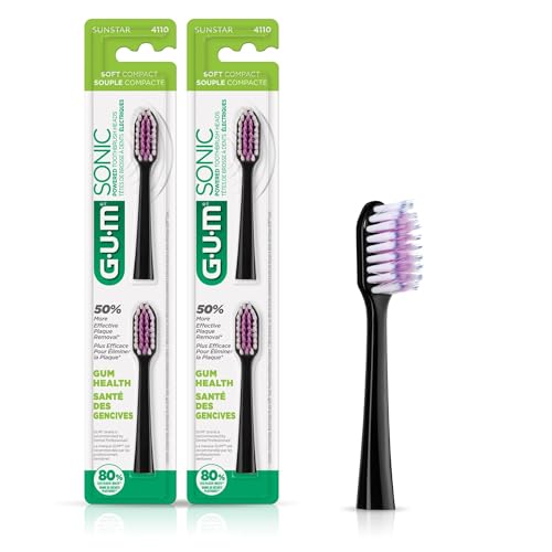 Sonic Powered Toothbrush Refills (4 Count)