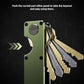 Key Organizer Compact Key Holder Metal Key Chain Minimalist key case key holder for keychain Secures 1