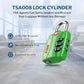 Open Alert TSA Approved Luggage Locks (4 Count)