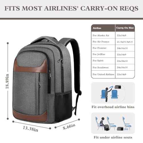 Travel Laptop Backpack 17 Inch