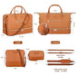 Weekender Bag for Women 21.5" Travel Duffel Large Carry On Bag 3PCS (3 Count)