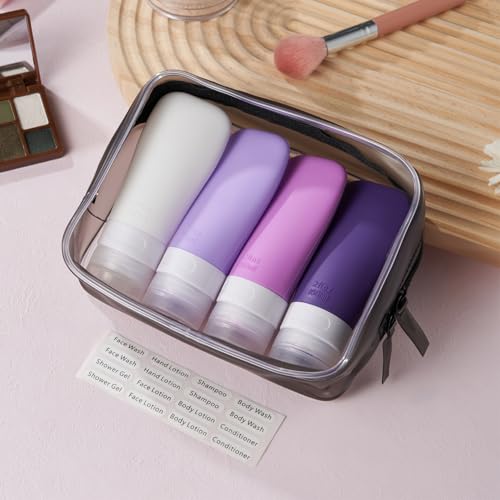 Portable Travel Bottles (4 Count)