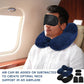 2 Inflatable Neck Pillow Airplane Travel (2 Count)