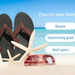 Flip Flops for Women Arch Support Summer Beach Sandals Brown Size 10