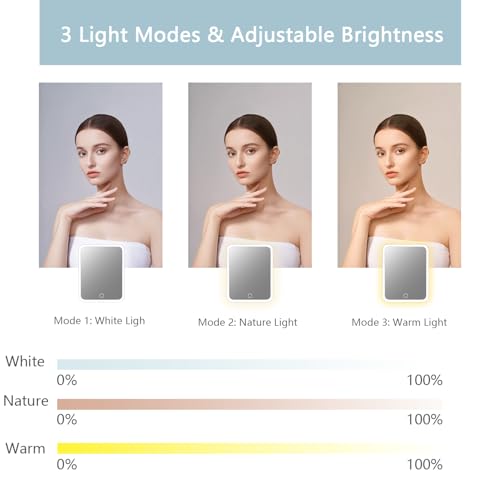Makeup Bag with Led Mirror