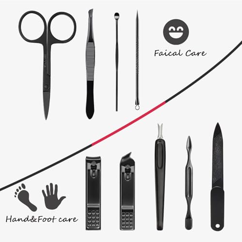 Manicure Set 9 in 1 Stainless Steel