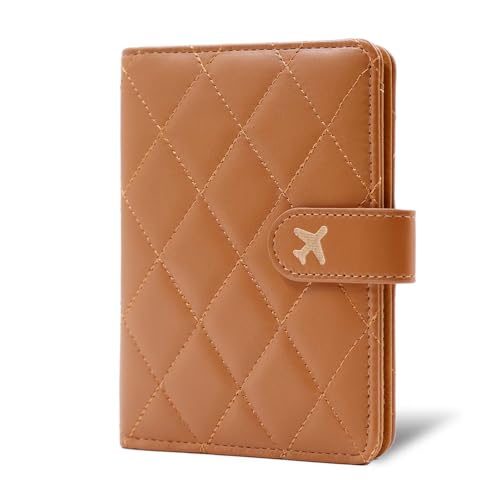 Premium Leather Passport Holder Covers Case