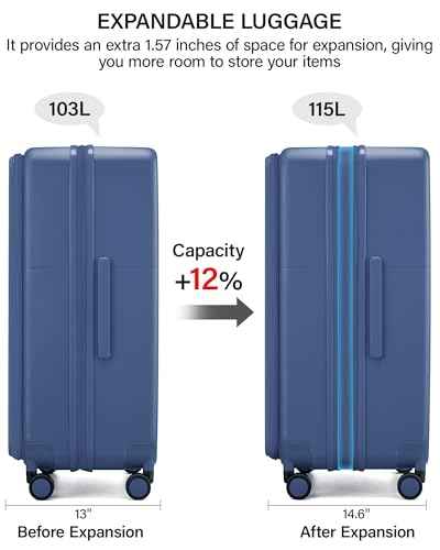 28 Inch Expandable Checked Luggage