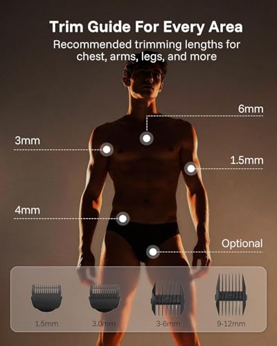 Manscape Groin & Body Hair Trimmer for Men