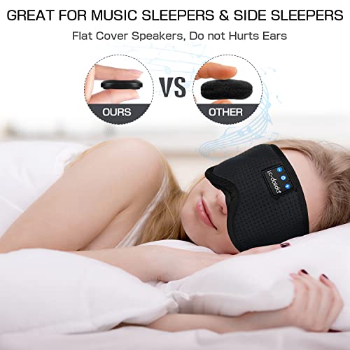 Sleep Headphones Sleep Mask with Bluetooth Headphones