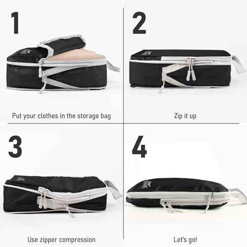 6 Set Compression Packing Cubes