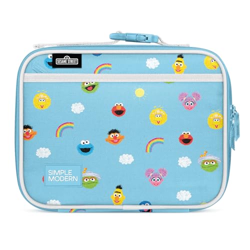 Sesame Street Kids Lunch Box & Insulated Lunch Bag for School