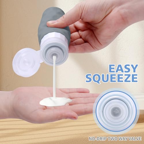 Travel Bottles for Toiletries (4 Count)