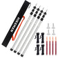 Tent Poles Camping Poles for Tarp Awning Canopy Porch Sun Sails Tarpaulin Headroom Aluminium Adjustable Telescoping