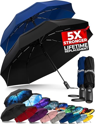 Strongest Windproof Travel Umbrella