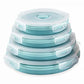 Silicone Collapsible Food Storage Containers (4 Count)
