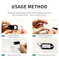 Zippered Key Organizer Case Waterproof and Fireproof Key Binder with 60 Hooks and Tags Portable Key Storage