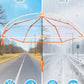 Windproof Travel Umbrellas for Rain and Sun (2 Count)