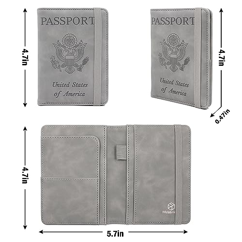 Premium Leather Passport Holder Covers Case
