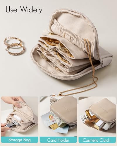 Small Travel Jewelry Case