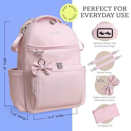 Boss Plus Diaper Bag Backpack with 19 Pockets