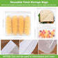 10 Pack Dishwasher Safe Reusable Snack Bags (10 Count)