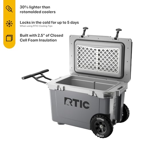 52 QT Ultra Light Wheeled Hard Cooler