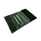 Travel Jewelry Roll Bag Portable Organizer Pouch With Grids&PVC Cover Storage Bags for Necklace