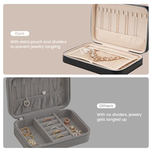 Travel Jewelry Case for Women Girls