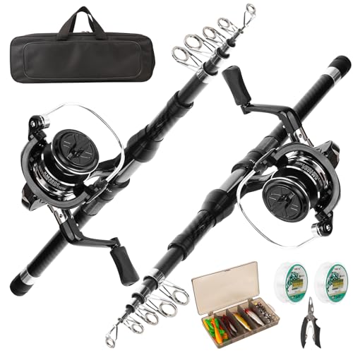 Fishing Rod Reel Combo (2 Count)