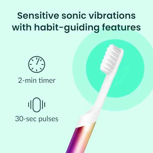 Metal Sonic Electric Toothbrush for Adults