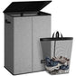 130L Laundry Hamper with Lid